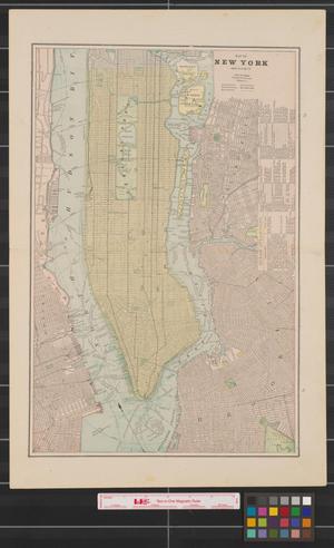 Primary view of object titled '[Maps of New York, Brooklyn, and Boston]'.
