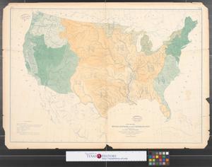 Map of the river systems of the United States: to which are added certain statistics compiled from the returns of population and industry at the Ninth Census 1870 by Francis A. Walker.