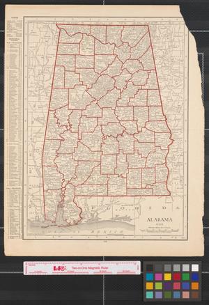 Primary view of object titled '[Maps of Alabama and Florida]'.