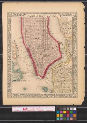 Plan of New York &c.