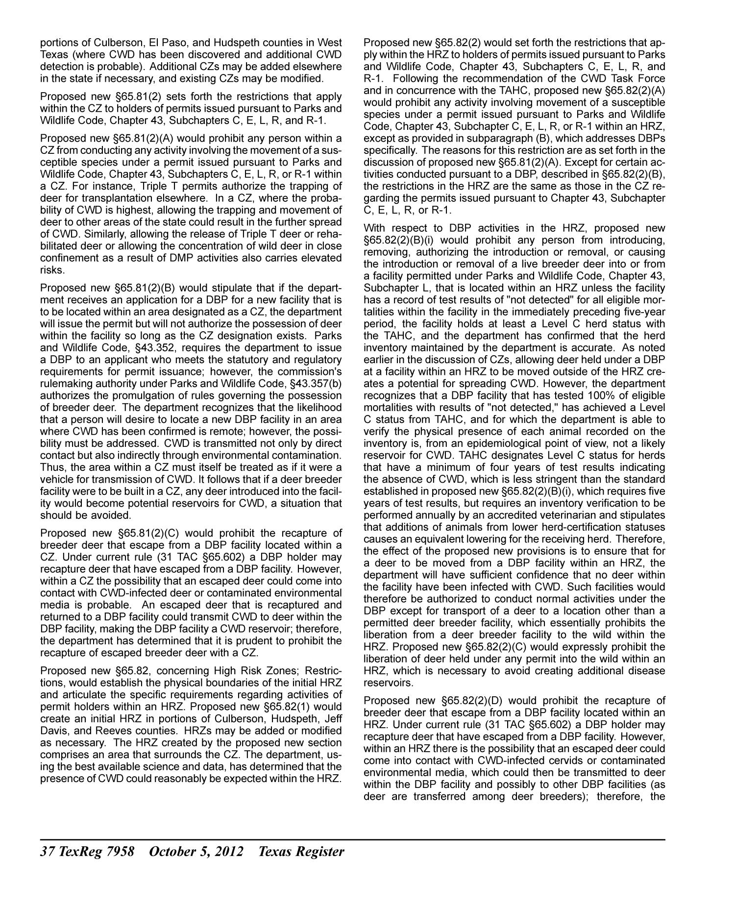 Texas Register, Volume 37, Number 40, Pages 7815-8094, October 5, 2012
                                                
                                                    7958
                                                
