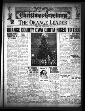 The Orange Leader (Orange, Tex.), Vol. 20, No. 302, Ed. 1 Sunday, December 24, 1933