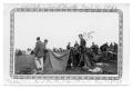 Thumbnail image of item number 1 in: 'Soldiers putting up tents Ft. Worth 1941'.
