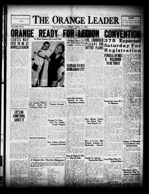 The Orange Leader (Orange, Tex.), Vol. 26, No. 95, Ed. 1 Friday, April 21, 1939