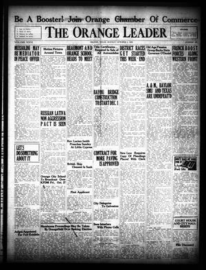 The Orange Leader (Orange, Tex.), Vol. 26, No. 233, Ed. 1 Monday, October 2, 1939