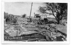 [Photograph of Remains of Loyd's House]