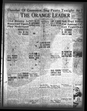 The Orange Leader (Orange, Tex.), Vol. 26, No. 279, Ed. 1 Tuesday, November 28, 1939
