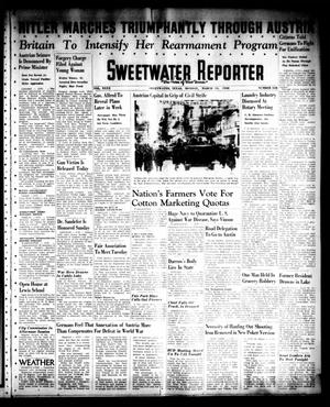 Sweetwater Reporter (Sweetwater, Tex.), Vol. 40, No. 317, Ed. 1 Monday, March 14, 1938
