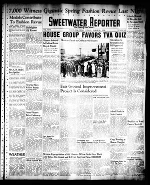 Sweetwater Reporter (Sweetwater, Tex.), Vol. 40, No. 312, Ed. 1 Tuesday, March 29, 1938