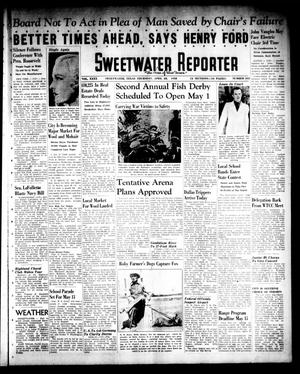 Sweetwater Reporter (Sweetwater, Tex.), Vol. 40, No. 333, Ed. 1 Thursday, April 28, 1938