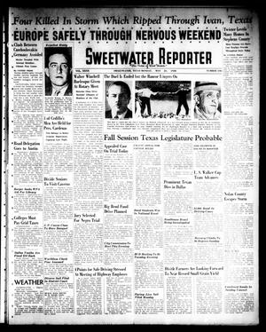 Primary view of object titled 'Sweetwater Reporter (Sweetwater, Tex.), Vol. 40, No. 345, Ed. 1 Monday, May 23, 1938'.