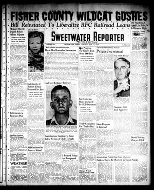 Primary view of object titled 'Sweetwater Reporter (Sweetwater, Tex.), Vol. 41, No. 62, Ed. 1 Tuesday, June 14, 1938'.