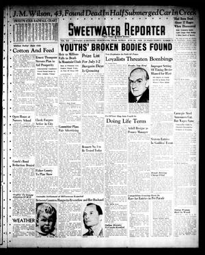 Sweetwater Reporter (Sweetwater, Tex.), Vol. 41, No. 71, Ed. 1 Sunday, June 26, 1938