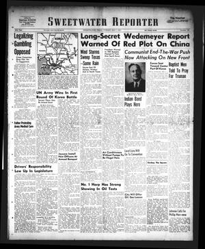 Sweetwater Reporter (Sweetwater, Tex.), Vol. 54, No. 103, Ed. 1 Tuesday, May 1, 1951