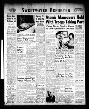 Sweetwater Reporter (Sweetwater, Tex.), Vol. 54, No. 258, Ed. 1 Thursday, November 1, 1951
