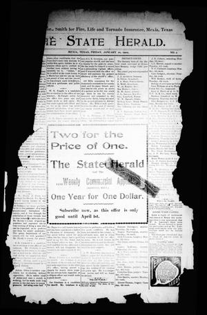Primary view of object titled 'The State Herald (Mexia, Tex.), Vol. [3], No. 2, Ed. 1 Friday, January 10, 1902'.