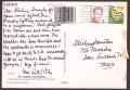 Thumbnail image of item number 2 in: '[Postcard from Richard and Jennifer Armstrong to Sterling Houston - May 8, 1995]'.