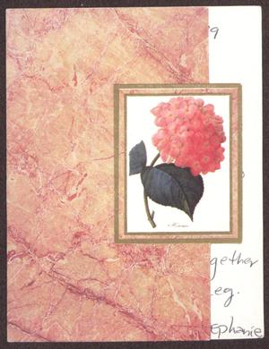 [Greeting Card from Stephanie to Sterling Houston - April 15, 1999]