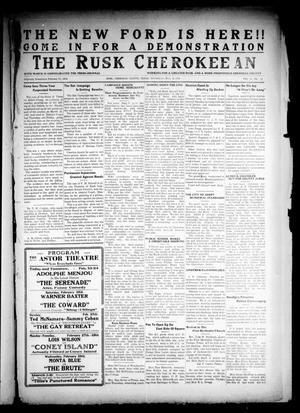 The Rusk Cherokeean (Rusk, Tex.), Vol. 9, No. 37, Ed. 1 Thursday, February 23, 1928