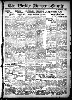 Primary view of object titled 'The Weekly Democrat-Gazette (McKinney, Tex.), Vol. 38, Ed. 1 Thursday, May 26, 1921'.