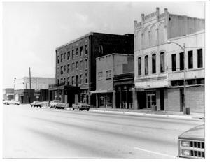 [View of Spring Street facing the Businesses]