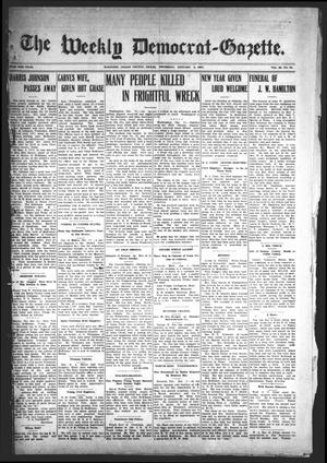 Primary view of object titled 'The Weekly Democrat-Gazette (McKinney, Tex.), Vol. 23, No. 48, Ed. 1 Thursday, January 3, 1907'.