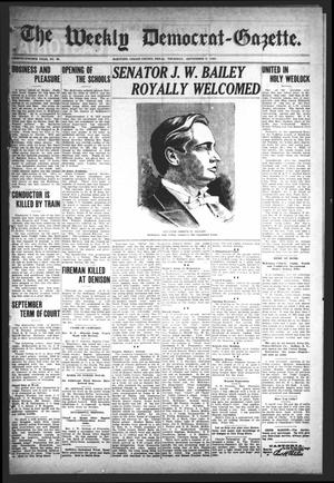 The Weekly Democrat-Gazette (McKinney, Tex.), Vol. 24, No. 30, Ed. 1 Thursday, September 5, 1907