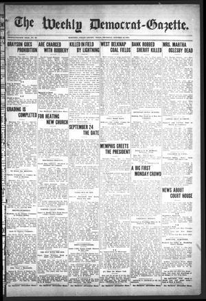 The Weekly Democrat-Gazette (McKinney, Tex.), Vol. 24, No. 35, Ed. 1 Thursday, October 10, 1907