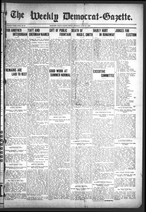 The Weekly Democrat-Gazette (McKinney, Tex.), Vol. 25, No. 21, Ed. 1 Thursday, June 25, 1908