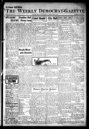The Weekly Democrat-Gazette (McKinney, Tex.), Vol. 30, No. 8, Ed. 1 Thursday, March 21, 1912