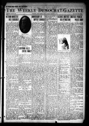 Primary view of object titled 'The Weekly Democrat-Gazette (McKinney, Tex.), Vol. 30, No. 28, Ed. 1 Thursday, August 15, 1912'.