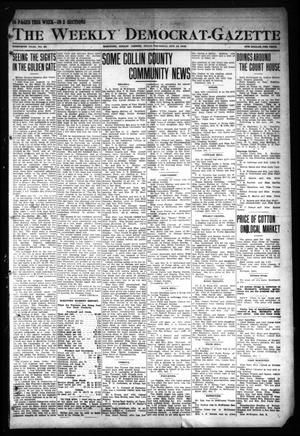 The Weekly Democrat-Gazette (McKinney, Tex.), Vol. 30, No. 36, Ed. 1 Thursday, October 10, 1912