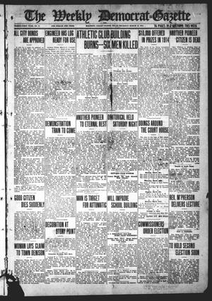 The Weekly Democrat-Gazette (McKinney, Tex.), Vol. 31, No. 6, Ed. 1 Thursday, March 12, 1914