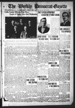 The Weekly Democrat-Gazette (McKinney, Tex.), Vol. 31, No. 8, Ed. 1 Thursday, March 26, 1914
