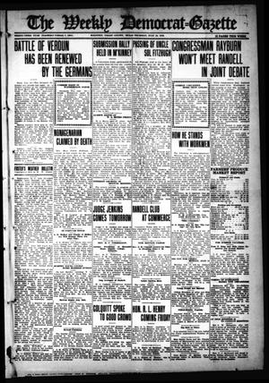 The Weekly Democrat-Gazette (McKinney, Tex.), Vol. 33, Ed. 1 Thursday, July 13, 1916