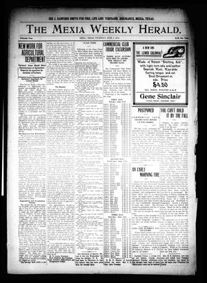 Primary view of object titled 'The Mexia Weekly Herald. (Mexia, Tex.), Vol. 15, Ed. 1 Thursday, June 4, 1914'.