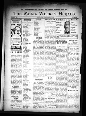 Primary view of object titled 'The Mexia Weekly Herald. (Mexia, Tex.), Vol. 17, Ed. 1 Thursday, March 9, 1916'.