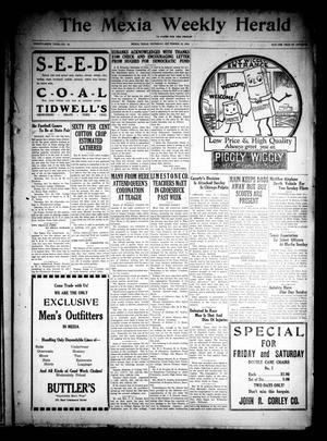 The Mexia Weekly Herald (Mexia, Tex.), Vol. 26, No. 40, Ed. 1 Thursday, September 18, 1924