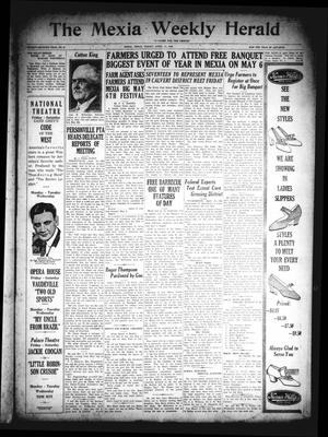 The Mexia Weekly Herald (Mexia, Tex.), Vol. 27, No. 15, Ed. 1 Friday, April 17, 1925