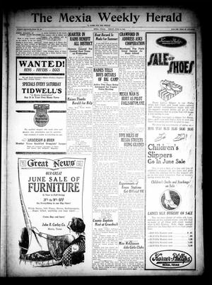 The Mexia Weekly Herald (Mexia, Tex.), Vol. 27, No. 23, Ed. 1 Friday, June 19, 1925