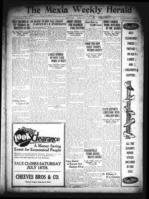 Primary view of object titled 'The Mexia Weekly Herald (Mexia, Tex.), Vol. 27, No. 27, Ed. 1 Friday, July 17, 1925'.