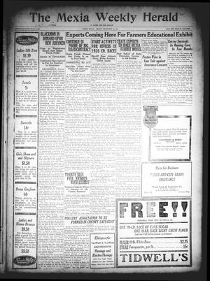 The Mexia Weekly Herald (Mexia, Tex.), Vol. 27, No. 36, Ed. 1 Friday, September 18, 1925