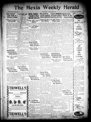 The Mexia Weekly Herald (Mexia, Tex.), Vol. 28, No. 14, Ed. 1 Friday, April 9, 1926