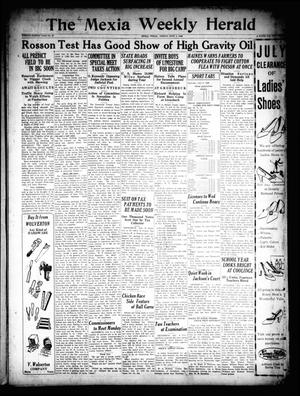 The Mexia Weekly Herald (Mexia, Tex.), Vol. 28, No. 25, Ed. 1 Friday, July 9, 1926