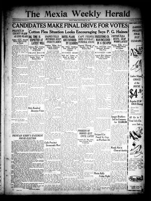 The Mexia Weekly Herald (Mexia, Tex.), Vol. 28, No. 27, Ed. 1 Friday, July 23, 1926