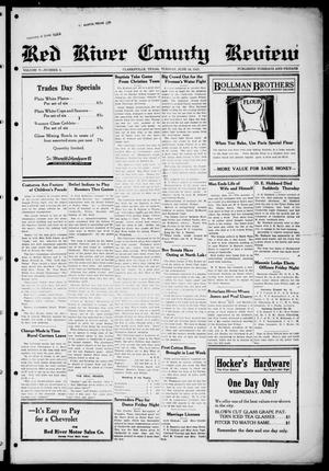 Red River County Review (Clarksville, Tex.), Vol. 5, No. 6, Ed. 1 Tuesday, June 16, 1925