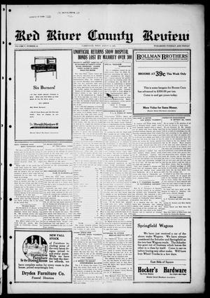 Primary view of object titled 'Red River County Review (Clarksville, Tex.), Vol. 5, No. 26, Ed. 1 Tuesday, August 25, 1925'.
