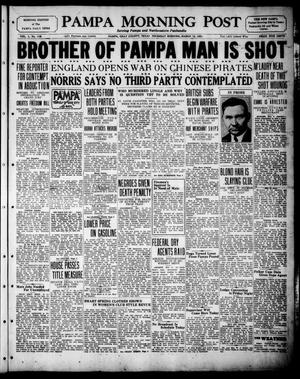 Pampa Morning Post (Pampa, Tex.), Vol. 1, No. 116, Ed. 1 Thursday, March 12, 1931