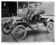 Thumbnail image of item number 1 in: '[Dr. Tucker and Dr. Linder in a 1911 Model T Ford]'.