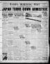 Thumbnail image of item number 1 in: 'Pampa Morning Post (Pampa, Tex.), Vol. 2, No. 36, Ed. 1 Saturday, November 21, 1931'.